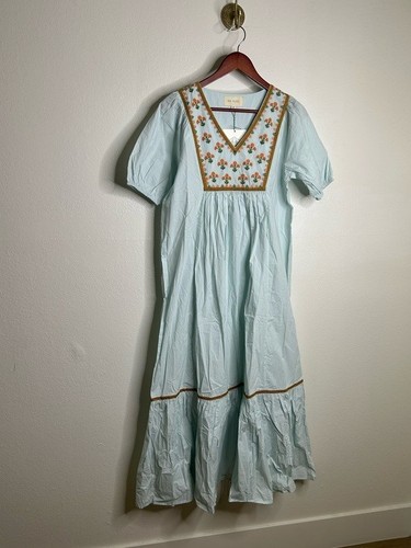 Maxi abito blu nuovo - , con