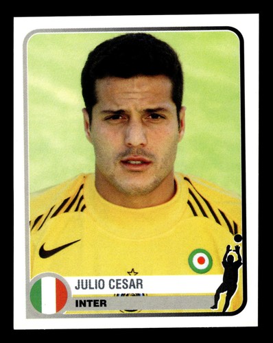 2005 julio cesar inter panini - cesar,