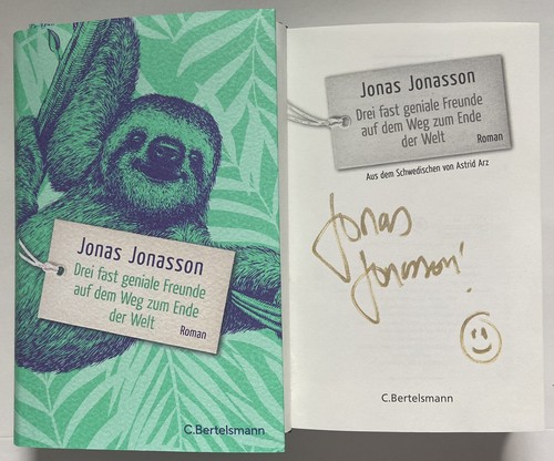Jonas jonasson libro - libro, firmato