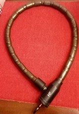 CATENA ANTIFURTO IN ACCIAIO RIVESTITO PER BICI / SCOOTER - UNA CHIAVE