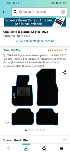 Tappetini compatibili con bmw - tappetini,