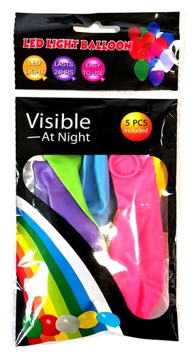 Palloncino led brillante pz - palloncino,