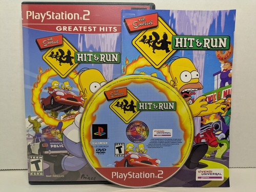 Simpson hit run - &, (sony