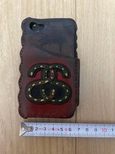 Custodia iPhone pelle STUSSY x