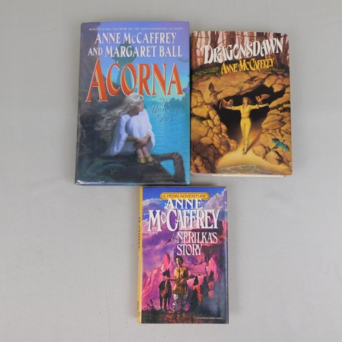 3pc book lot anne mccaffrey - lot,