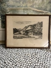 Quadro antico con cornice 33,5