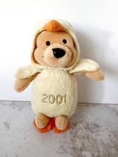 Peluche Disney Winnie the Pooh vestito da pulcino anno 2001
