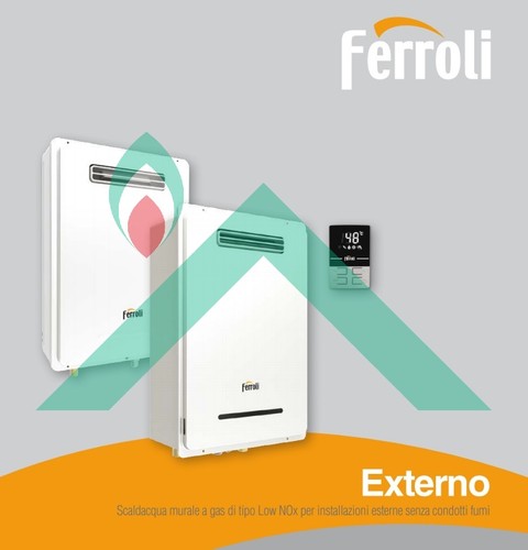 Ferroli scaldabagno externo - ferroli,
