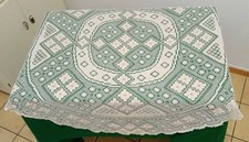 TOVAGLIA ROTONDA REALIZZATA ARTIGIANALMENTE DELLA NONNA 