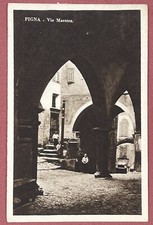 PIGNA VIA MAESTRA 1933 ED RIS. GIUSEPPE GALLO