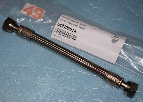 Tubo radiatore olio ducati 749 - radiatore,