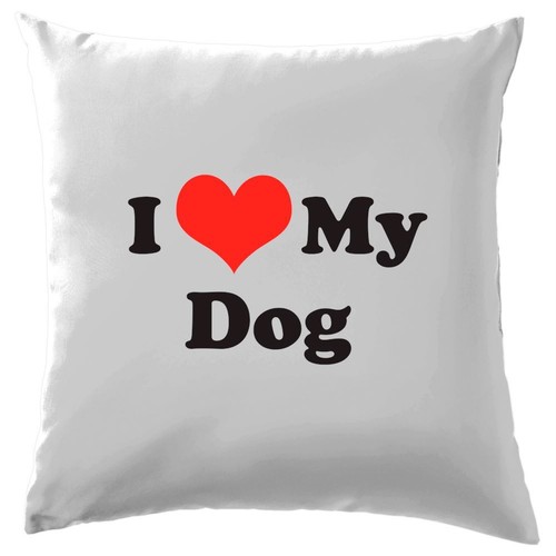 Love dog cuscino - love,