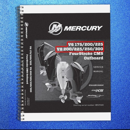 Mercury 175 200 225 - 225, v8