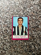 SIMONI JUVENTUS album CALCIATORI PANINI 1967-68 ORIGINALE NUOVA MAI ATTACCATA