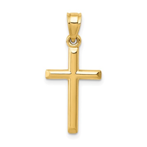 14k yellow gold polished - yellow,