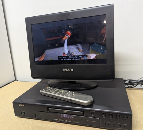 Denon dvd 557 - denon, scan