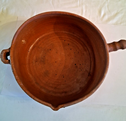 Antica pentola terracotta - pentola,