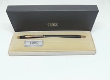 Penna a Sfera CROSS Nero Satinata con custodia originale