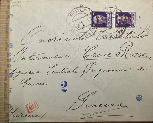 Rsi storia postale - postale, varietà