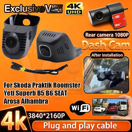 Dash cam camera per skoda - per,