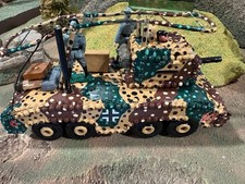 WW2 auto blindata radio tedesca più 2 soldati 54mm!