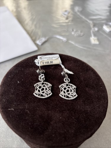 Orecchini argento rodiato - orecchini,