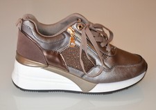 Scarpe sneakers donna marrone