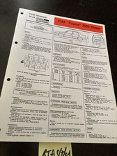 Automobile Technical Sheet
