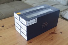 Liliput 330512 + 330513 FFS 8 pezzi carrozza passeggeri in acciaio leggero in confezione originale