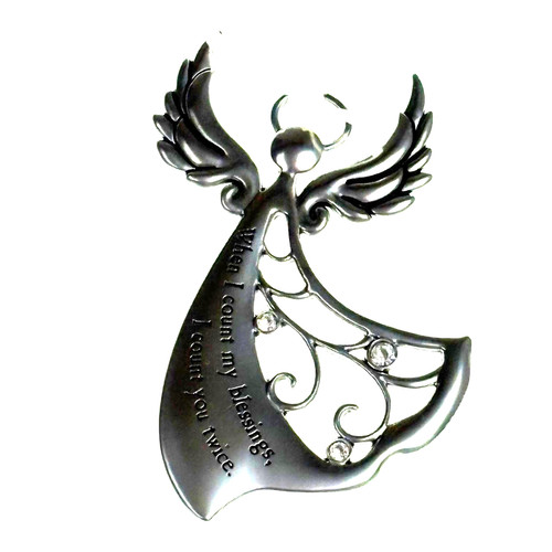 Angelo ornamento strass quando - ornamento,
