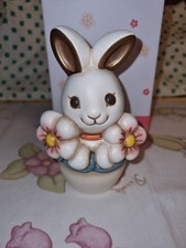 Thun Coniglio Joy Vaso Fiori Primula Margherita Pasqua con scatola 
