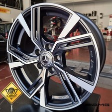 KIT 4 Cerchi In Lega 7,5 x 17" Compatibili con Mercedes Classe C E ML Vito Viano