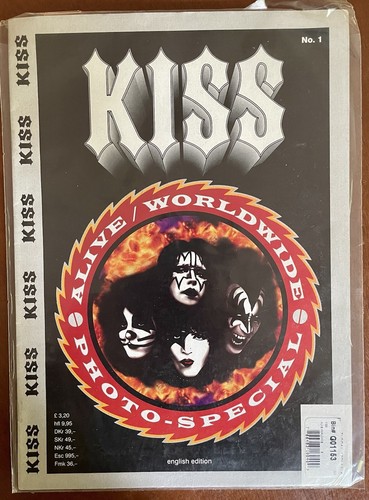 Kiss vintage fanzine magazine - vintage,