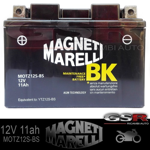 Batteria moto magneti marelli - batteria,