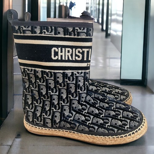 Stivali christian dior logo - stivali,