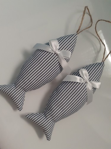 Pesciolini righe blu con - righe,