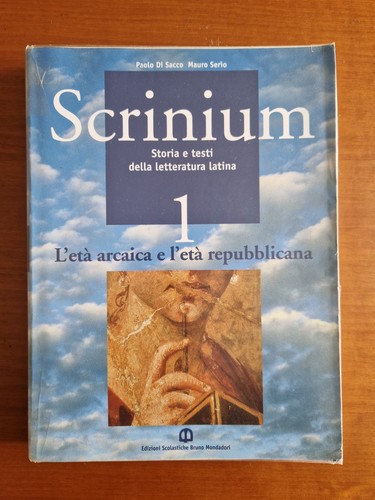 Scrinium storia testi - storia, e