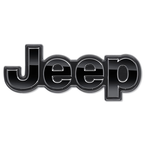 Sigla posteriore jeep nero - posteriore,