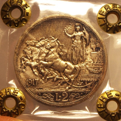 Lire 1917 quadriga - 2,