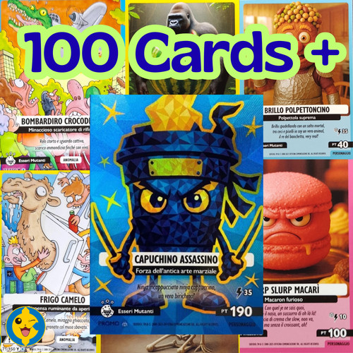 100 carte brainrot skifidol - 100,