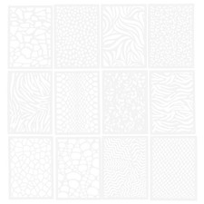  12 Pcs Piccoli Stencil Per