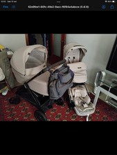 Inglesina System Quattro Aptica 2024 Beige Pashmina+base Darwin Recline 360*