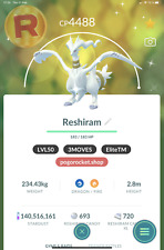 Shiny Reshiram LVL50 3MOVES