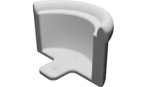 Gancio porta casco - porta, parete
