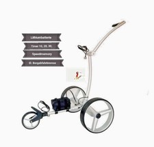 Trolley Golf Elettrico Batteria Litio "Drive Brake" Argento