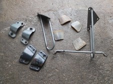 LAMBRETTA DL 200 125 150 PORTA RUOTA DI SCORTA ANTERIORE CENTRALE D'EPOCA SX LI 