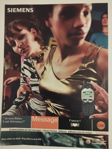 Pubblicità stampa telefono
