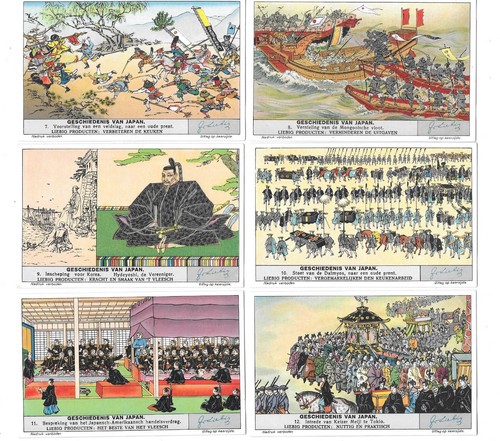 Liebig trade cards - liebig, del