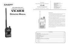 INSTRUCTION MANUAL + TECHNICAL