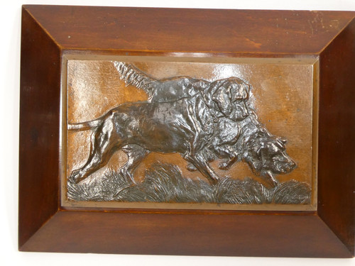 Cani caccia setter - caccia, rilievo